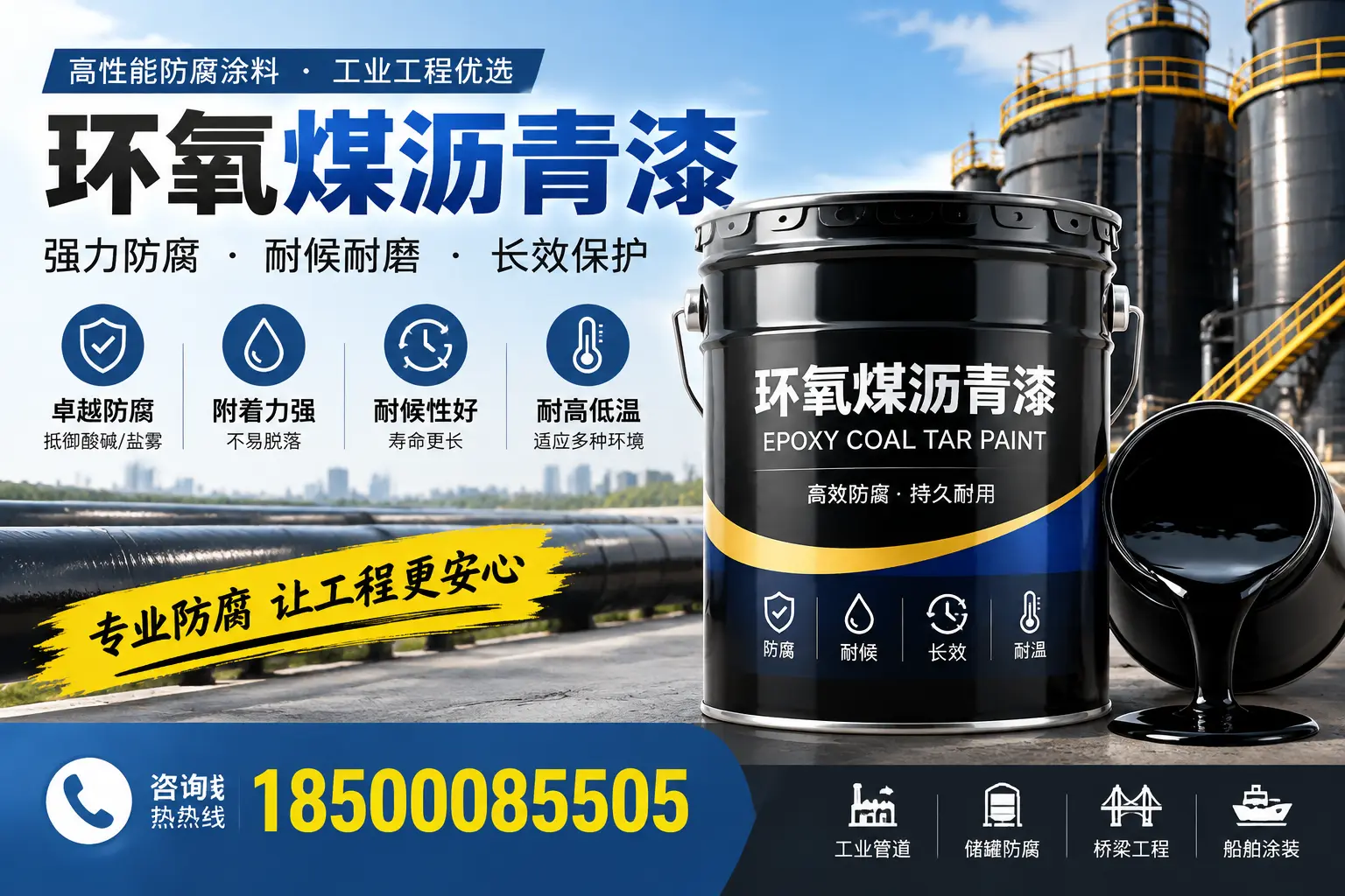 环氧煤沥青漆的施工方法与注意事项，确保在海南顺利完成