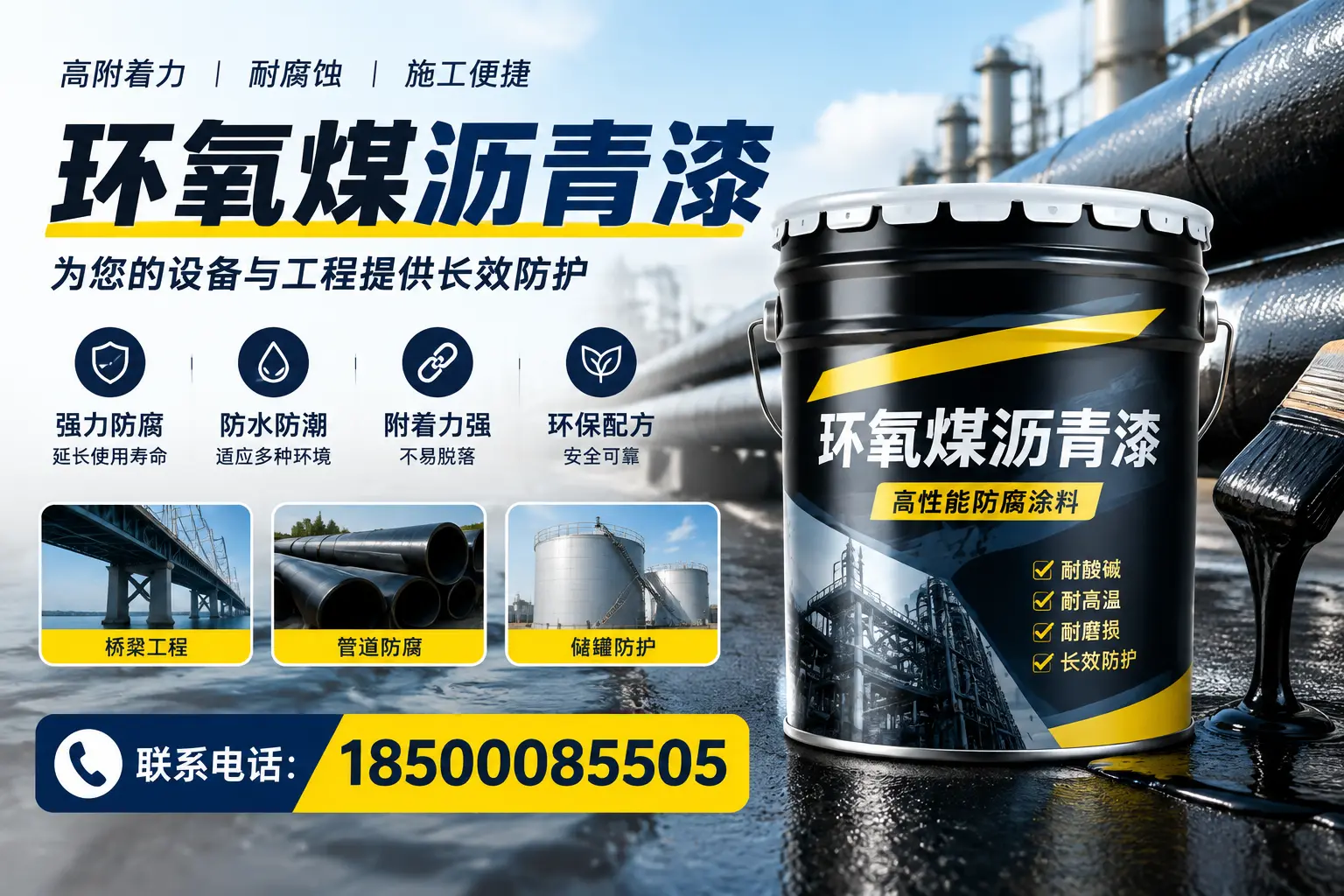 环氧煤沥青漆与其他涂料的对比分析，助力海南企业决策